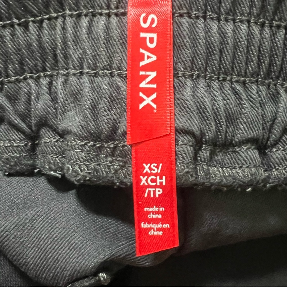 Spanx Jogger Pants Stretch Twill Cargo - Picture 5 of 11